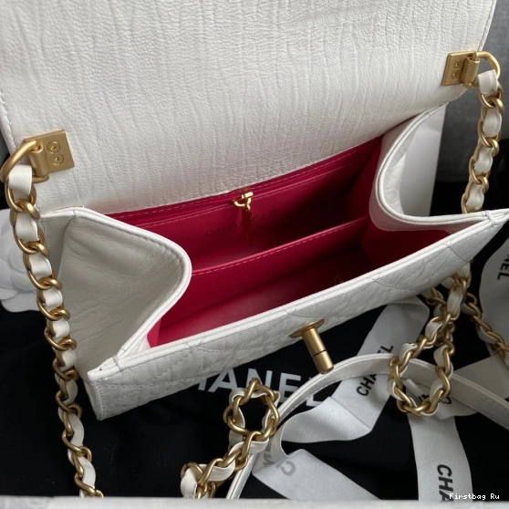 Firstbag Ru MINI FLAP CHANEL WITH TOP HANDLE BAG 0819